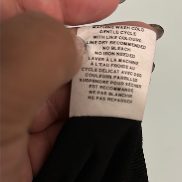 Ricki's Black Halter Mini Dress, size large - Picture 4 of 7